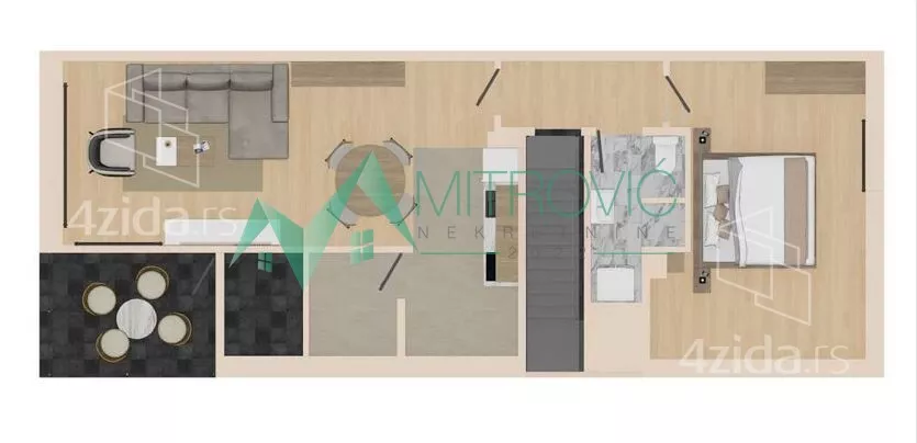 Dvosoban stan | 4zida