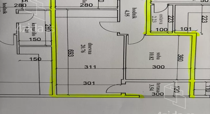 Jednosoban stan | 4zida