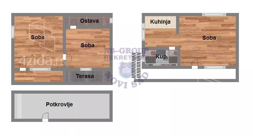 2-etažna kuća | 4zida