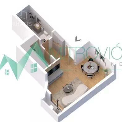 Jednosoban stan | 4zida