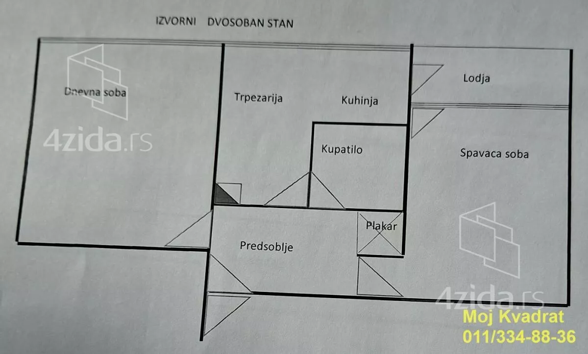 Dvosoban stan | 4zida