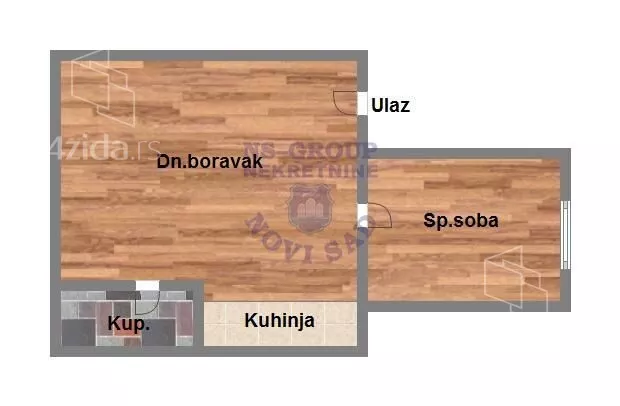 Jednoiposoban stan | 4zida