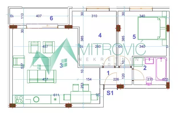Dvoiposoban stan | 4zida