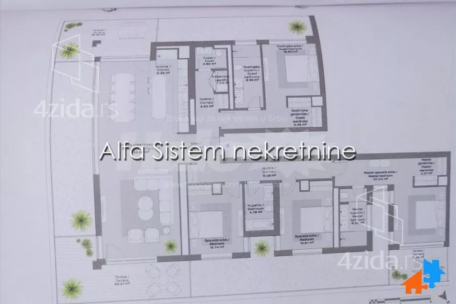 Petosoban stan | 4zida