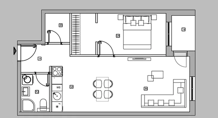 Dvosoban stan | 4zida