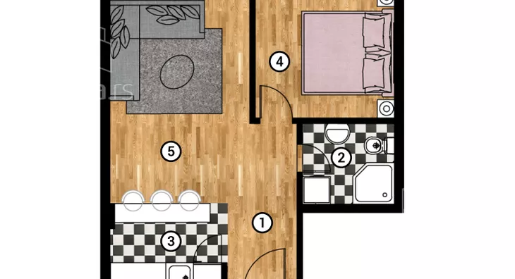 Dvosoban stan | 4zida