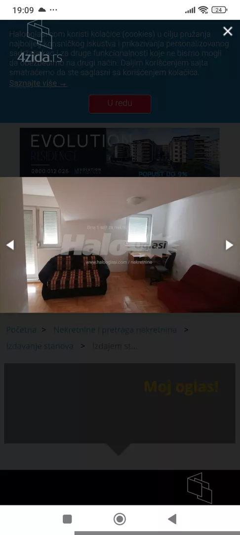 Jednosoban stan | 4zida