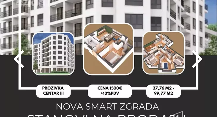 Jednosoban stan | 4zida