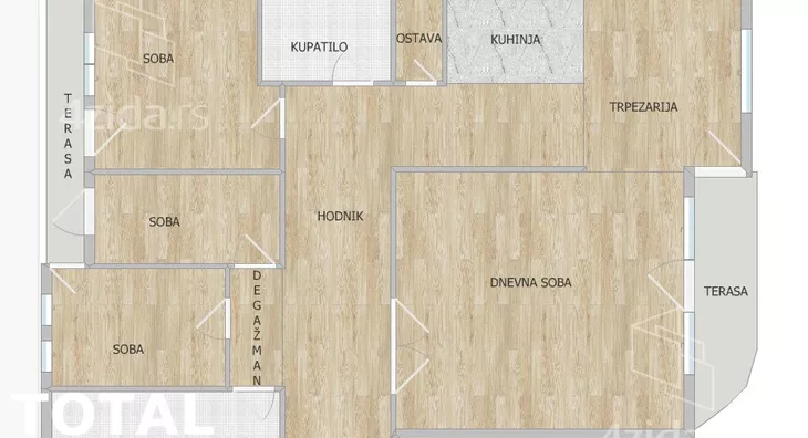 Četvorosoban stan | 4zida