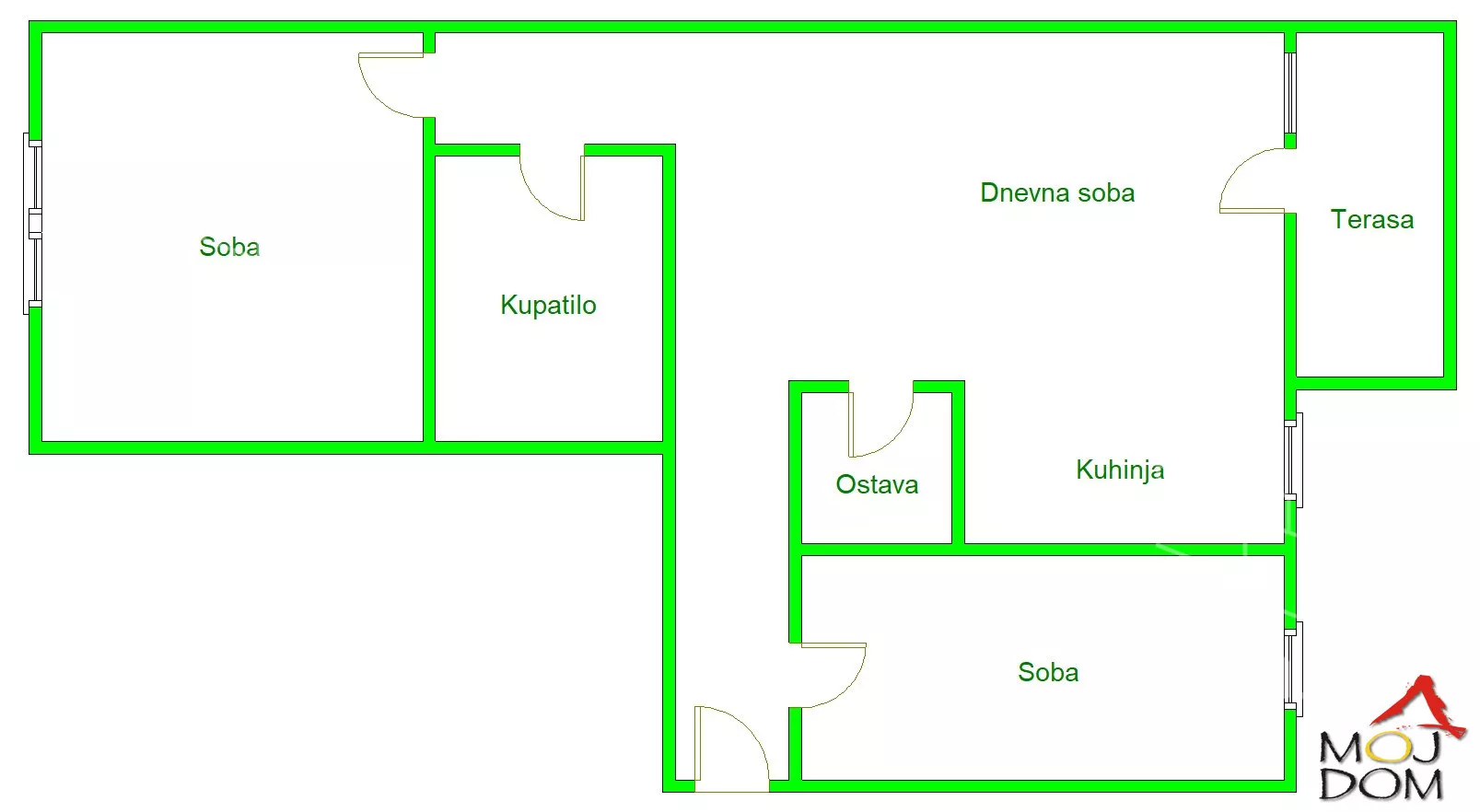 Dvoiposoban stan | 4zida