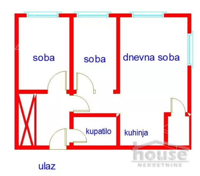 Trosoban stan | 4zida