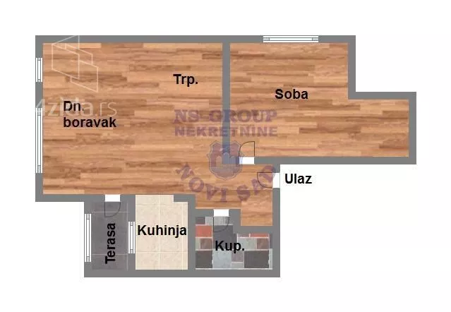 Jednoiposoban stan | 4zida