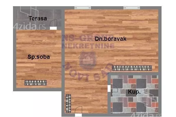 Dvosoban stan | 4zida