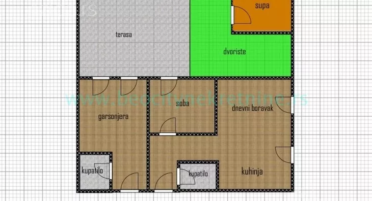 Trosoban stan | 4zida