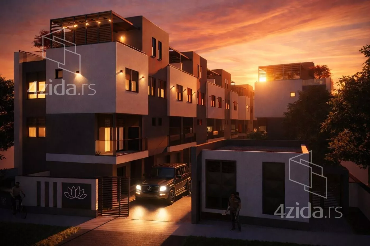 Četvoroiposoban stan | 4zida