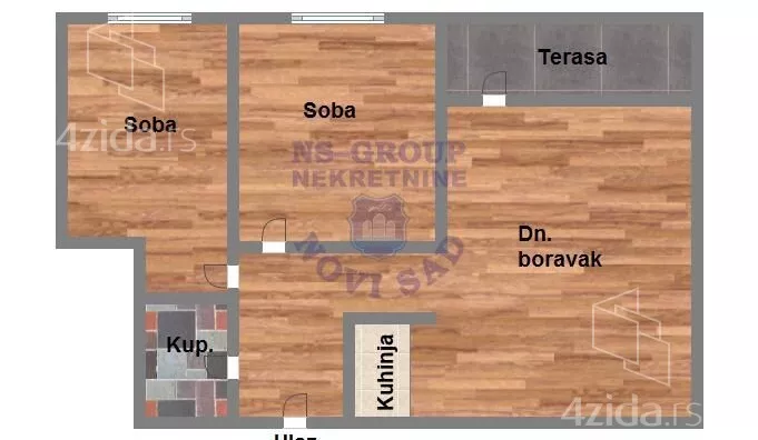 Trosoban stan | 4zida