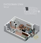 Dvosoban stan | 4zida