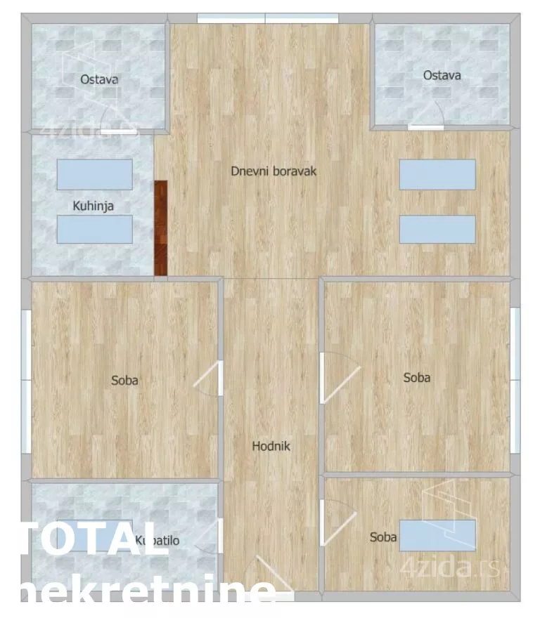 Troiposoban stan | 4zida