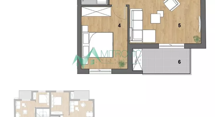 Dvosoban stan | 4zida