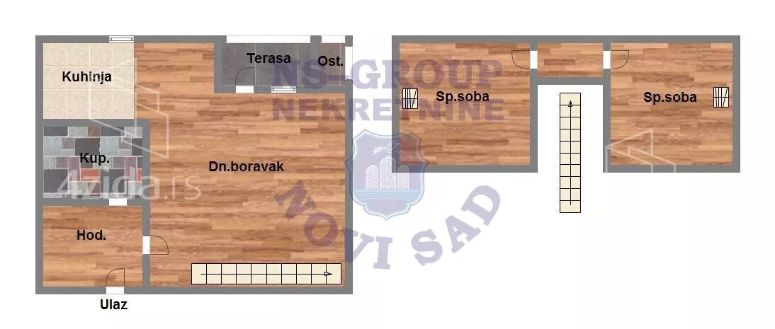 Trosoban stan | 4zida