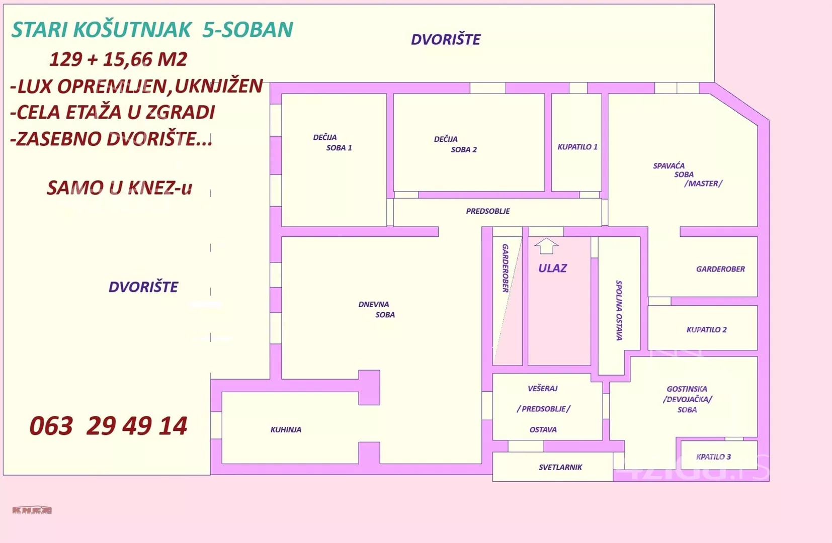 Petosoban stan | 4zida