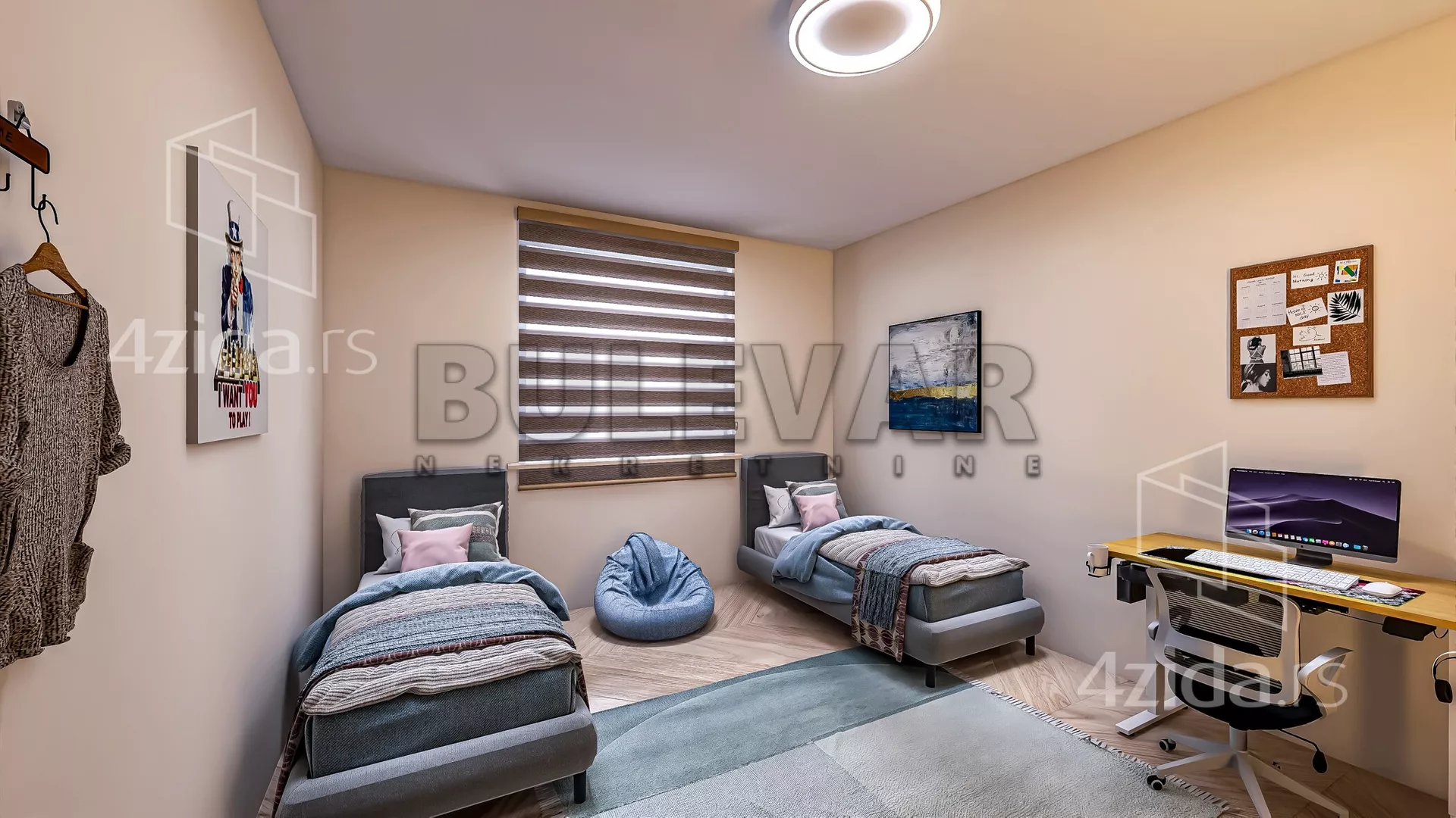 Trosoban stan | 4zida