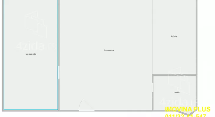 Dvosoban stan | 4zida