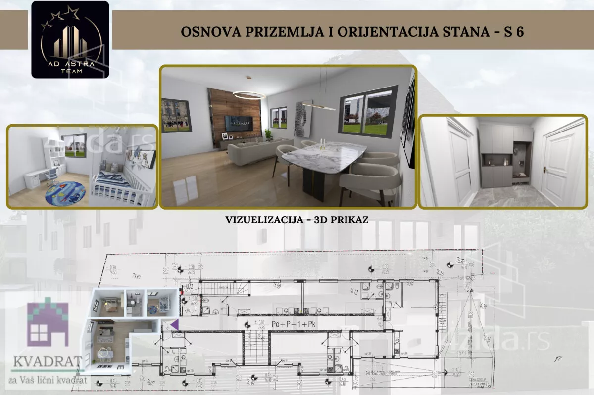 Dvosoban stan | 4zida