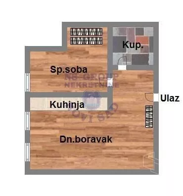 Jednoiposoban stan | 4zida