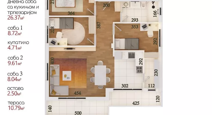 Četvorosoban stan | 4zida