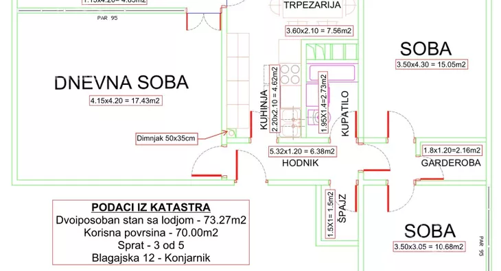 Četvorosoban stan | 4zida