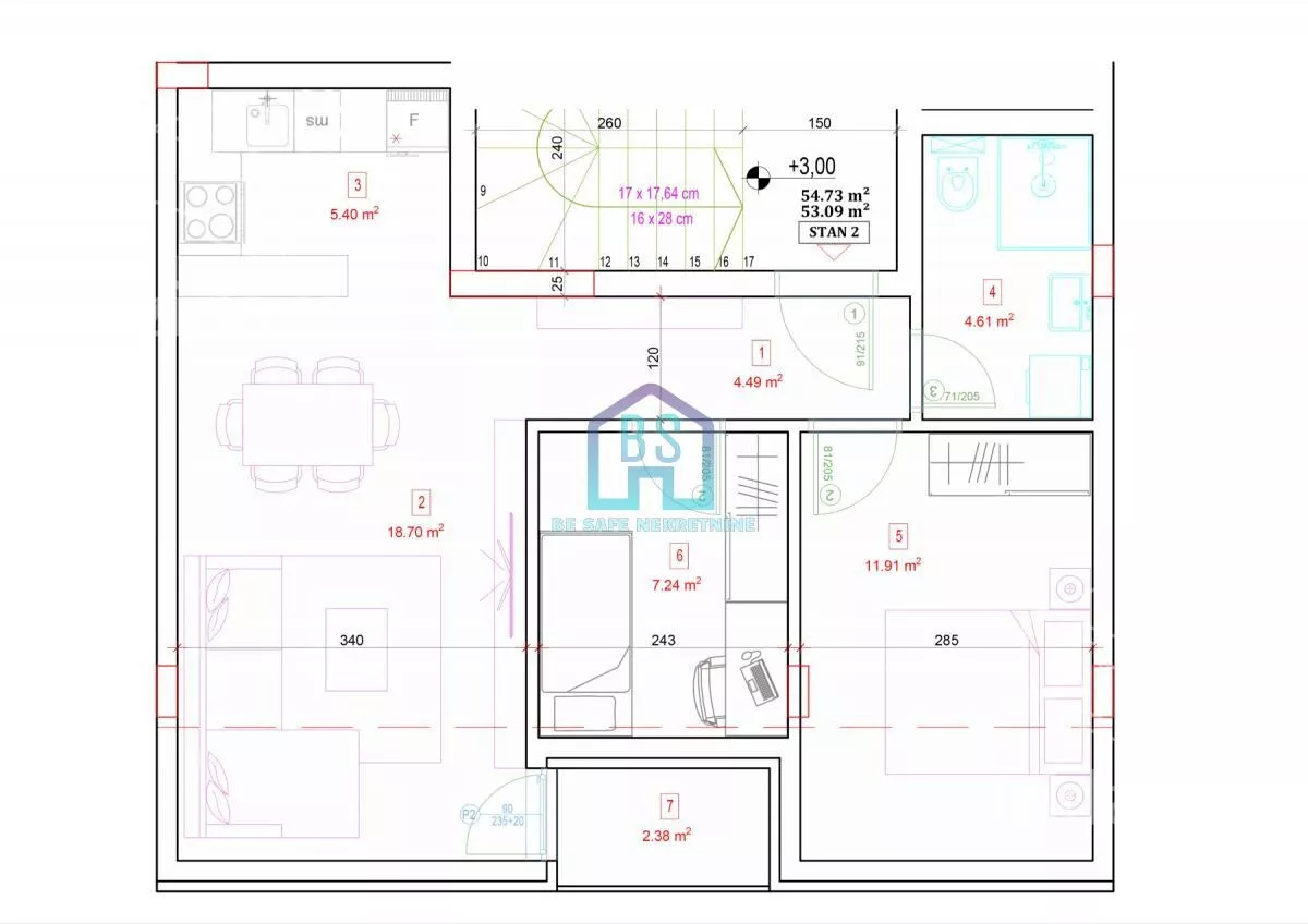 Dvoiposoban stan | 4zida