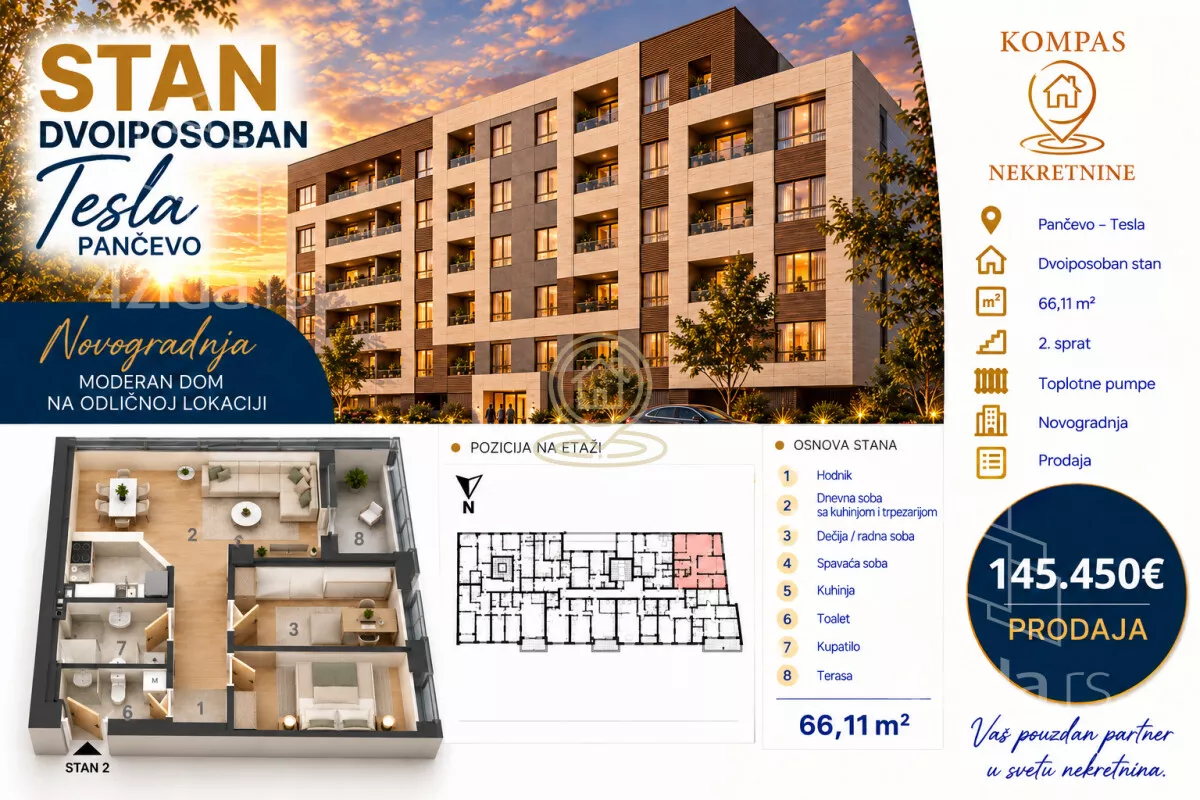 Dvoiposoban stan | 4zida