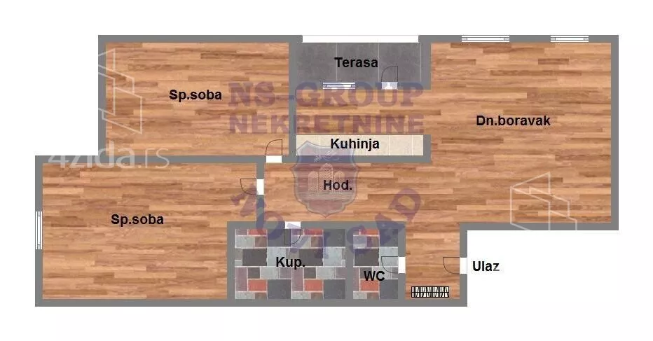 Trosoban stan | 4zida