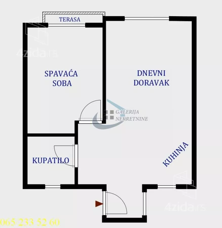 Dvosoban stan | 4zida