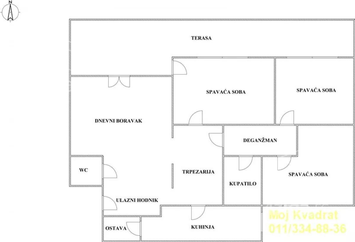 Četvorosoban stan | 4zida