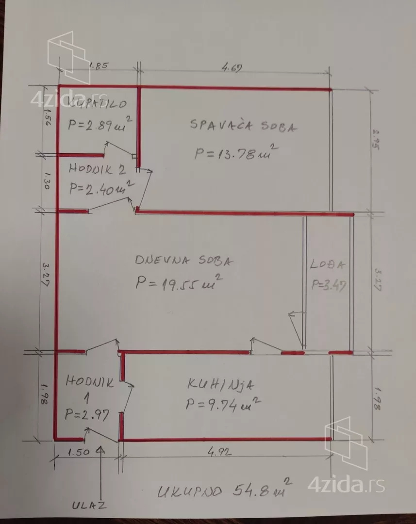 Dvosoban stan | 4zida