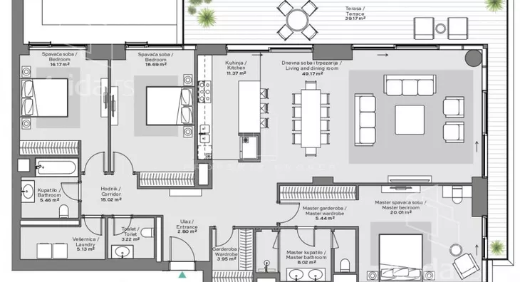 Četvorosoban stan | 4zida