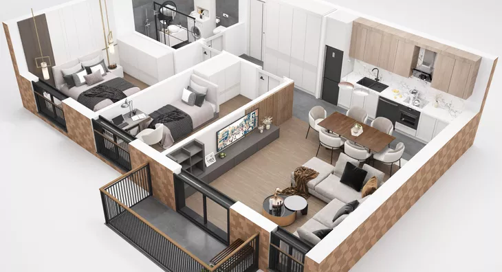 Dvoiposoban stan | 4zida