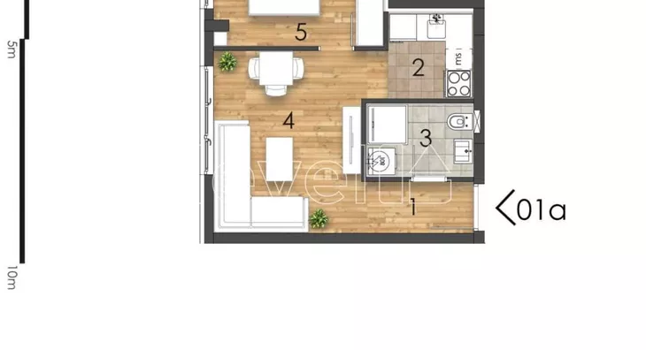 Dvosoban stan | 4zida