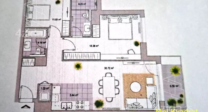Trosoban stan | 4zida