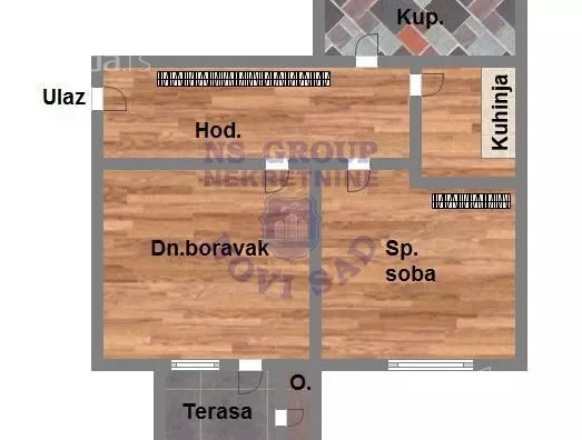 Dvosoban stan | 4zida