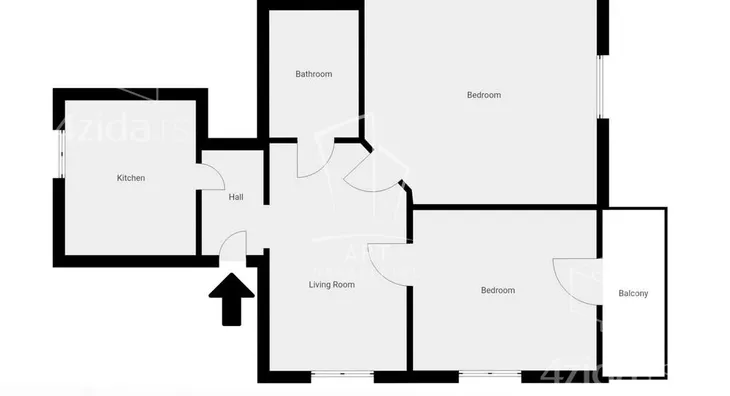 Trosoban stan | 4zida