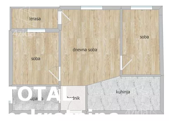 Dvoiposoban stan | 4zida