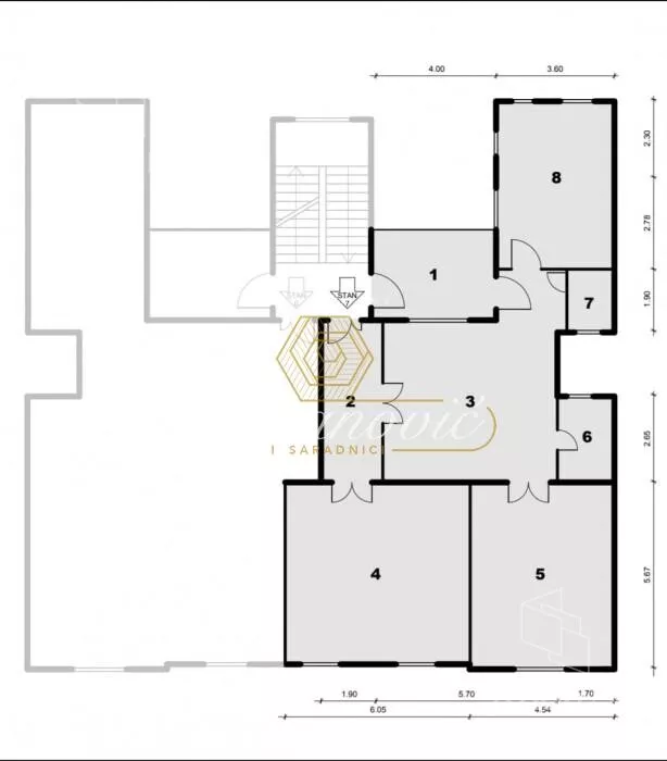 Troiposoban stan | 4zida