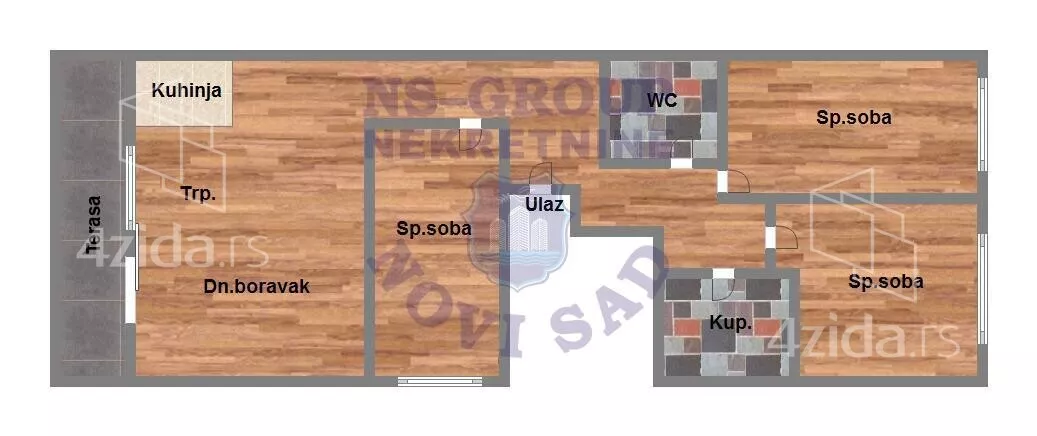 Troiposoban stan | 4zida