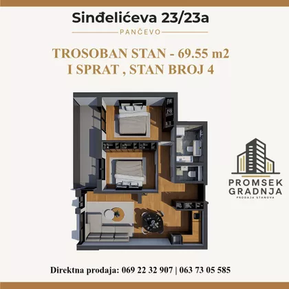 Sinđelićeva 23/23a | 4zida.rs