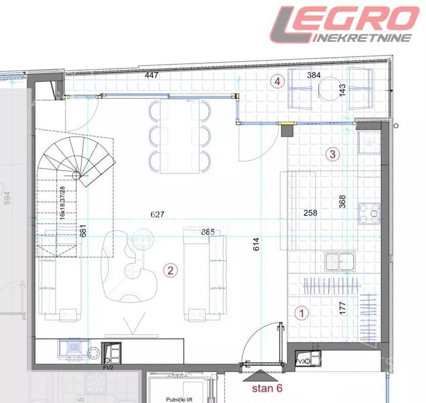 Četvorosoban stan | 4zida