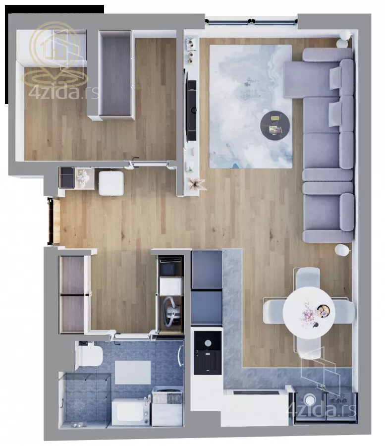 Dvosoban stan | 4zida