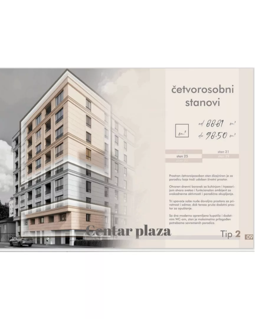 Četvorosoban stan | 4zida